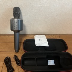カラオケマイク Bluetooth ワイヤレス マイクボーカルカ...