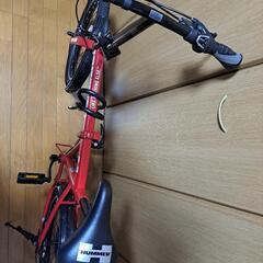 折りたたみ自転車(6段階ギア)の画像