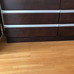 チェストタンス引き出し滑り良いの画像