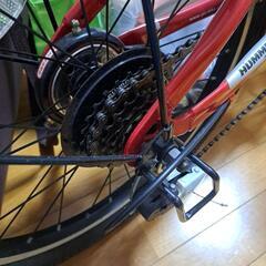 折りたたみ自転車(6段階ギア)の画像
