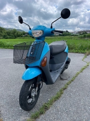 スズキ レッツ4 CA45A 前カゴ付き！