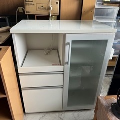 食器棚　キッチンカウンター　ニトリ　中古