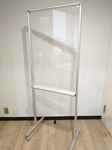 馬印 ウェルカムボード 透明ボード 社内掲示板 コミュニケーションボード 23サイズ
