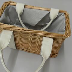 かごハンドバッグ　1個の画像