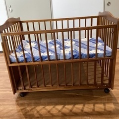 ベビーベッド【町田市再生家具】240940