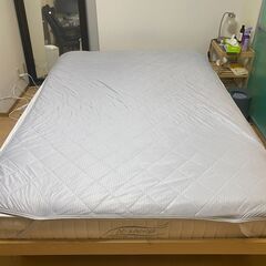 ニトリのベッド、マットレス<ダブルサイズ>お譲りします