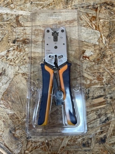 s6525) サンワサプライ カシメ工具 (ラチェット付き) 未使用品