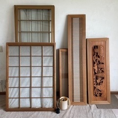 (交渉中)中古建具　襖や障子など　昭和　