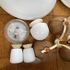 シーリングライト 玄関灯 吊り下げライト 蛍光灯 14点まとめての画像