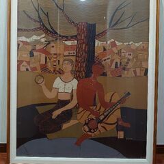 オシャレな絵画 シンガポール製