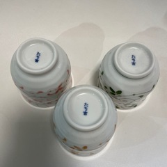 たち吉　湯呑み　3個セットの画像