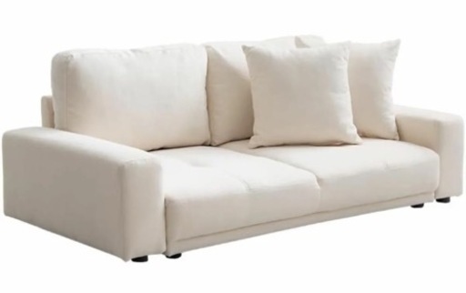 家具350 Lottie ロッティ ソファ ソファー 2人掛けソファ 二人掛け 2P アイボリー  IKEA  ローソファ