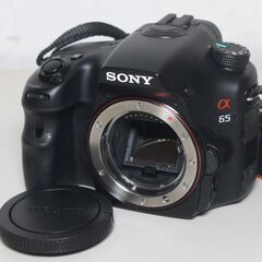 【ジャンク品】SONY/α65/レンズ付き/デジタル一眼レフ ④の画像