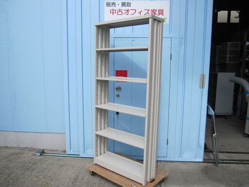 軽量ラック　ニューグレー　800ｘ250ｘ1810　コクヨ製