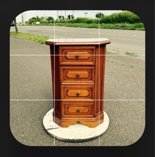 ヨーロッパ製　オランダ　４段チェスト