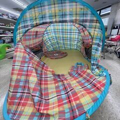 ★ジモティ割あり★TJ7385　 LOGOS テント  H95×D110×W230 クリーニング済み の画像