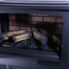 ◆ 株式会社 QVCジャパン　電気温風機　暖炉型ファンヒーター　CFI-5018-01　　#29616　◆の画像