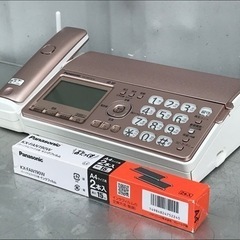 E458◇パナソニック◇ おたっくす◇デジタルコードレス電話機◇FAX◇ファクス用インクフィルムA4・15m 1本付き◇KX-PZ510の画像