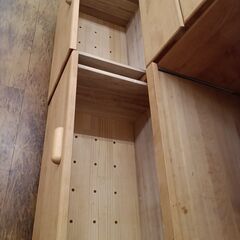 ★ジモティ割あり★  レンジボード  H180×D45×W121 クリーニング済み MT1668