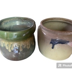 昭和レトロ　壺　2つセット