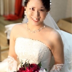 ウェディングドレス9,11,13号　ミカドサテンの画像