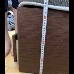 【引き渡し先決まりました】収納棚付きセミダブルベッドフレーム&マットレス の画像