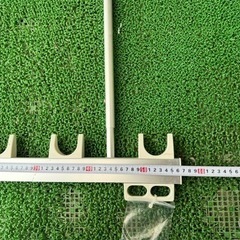 竿掛け 物干し 竿受け 屋外 ベランダ アルミの画像