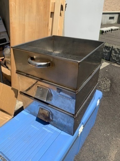角形業務用蒸し器　