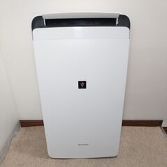 🍎シャープ 衣類乾燥除湿機 プラズマクラスター CV-H120W②の画像