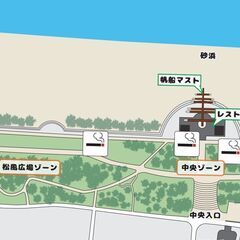 夏のリゾートバイト【二色の浜公園 海水浴場】レンタル業務受付　とても簡単ですの画像