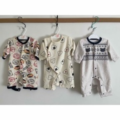 長袖プレオール　3枚セット【60-70cm】