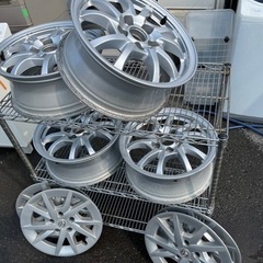トヨタ純正 プリウスα 16インチアルミホイール 4本 16×6...