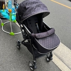 美品　大阪市発引取可能　ピジョンベビーカー ベビー用品 付属品沢...