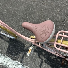 自転車　ピンク　24インチの画像