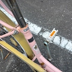 自転車　ピンク　24インチの画像