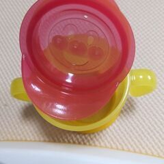 アンパンマン 離乳食 プレートとマグカップセットの画像