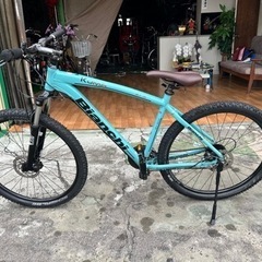 No.139 Bianchiビアンキ KUMA 27.3 3×8S 27.5×2.10 480サイズ マウンテンバイク整備済みの画像
