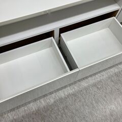 ハイタイプテレビボード　幅120ｃｍ　ホワイトの画像