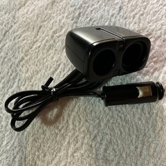 2個口　シガーソケット　延長