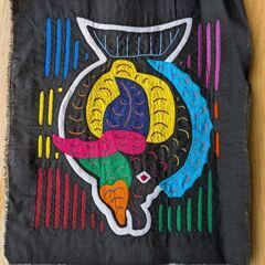 パナマ、モラの刺繍①