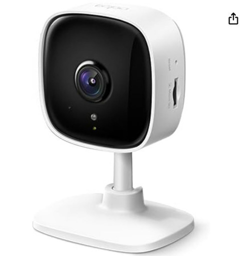 TP-Link WiFi indoor カメラ モーションのみ micro SD対応 1080p ナイトビジョン 動作検知 双方向通話 メーカー保証3年 Tapo C100/A