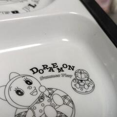 ドラえもん　プレート&お茶碗セットの画像