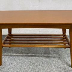 karimoku/カリモク60 リビングテーブルS チェリー材 T36300 MT ブラウン 中古家具 店頭引取歓迎 R8508の画像