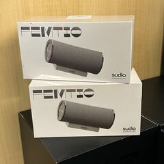 【総額20,000円以上！】新品未開封　Sudio スーディオ　FEMTIO Silver ワイヤレススピーカー　シルバー　２個セット