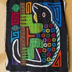パナマ、モラの刺繍②