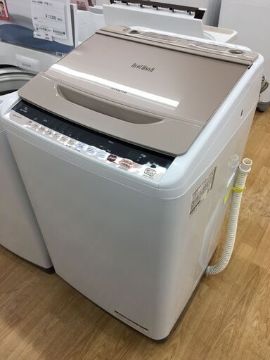 ★ジモティ割あり★ 日立　HITACHI　ヒタチ 洗濯機 BW-V90B 9.0kg 18年製 動作確認／クリーニング済み SJ6149