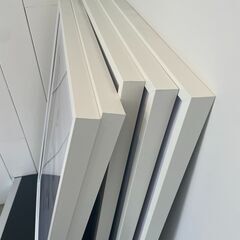 【5点セット】RIBBA リッバ フレーム, ホワイト, 61x91 cmの画像