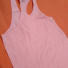 ネット決済【引取り限定】■夏物■AVIREX■アヴィレックス ■リブタンクトップ■ピンクM■筋トレジム■ボディビル■フィットネス■メンズ夏服の画像
