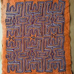 パナマ、モラの刺繍③