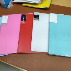A4クリアファイル　20ポケット　５冊